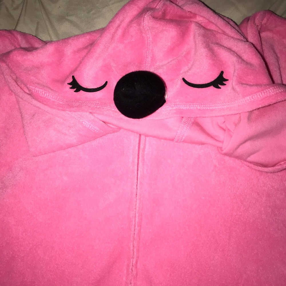 Justice flamingo hooded towel💰